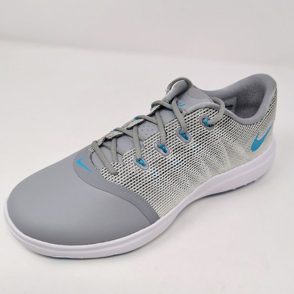 Nike Grey & Blue Golf Shoes